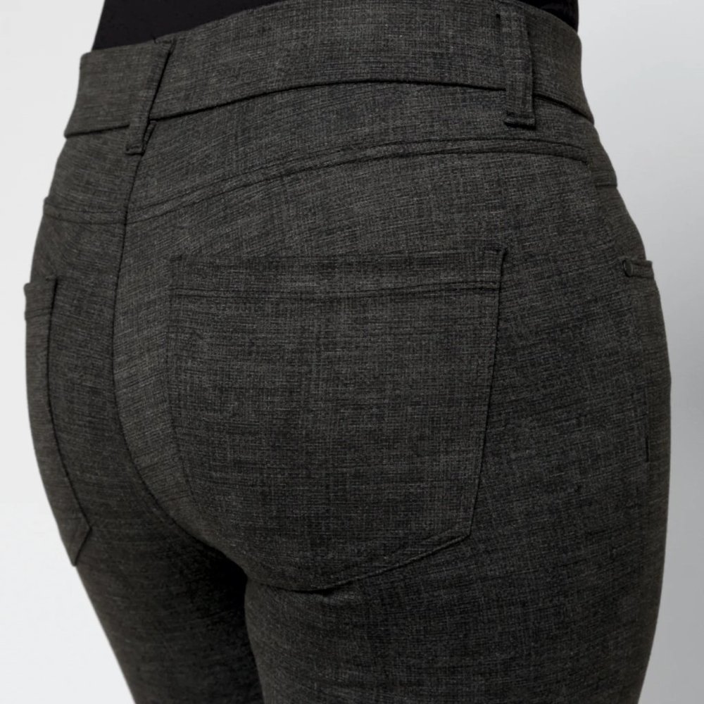 Gray Skinny Ponte Pants- *NWT* - Picture 2 of 5